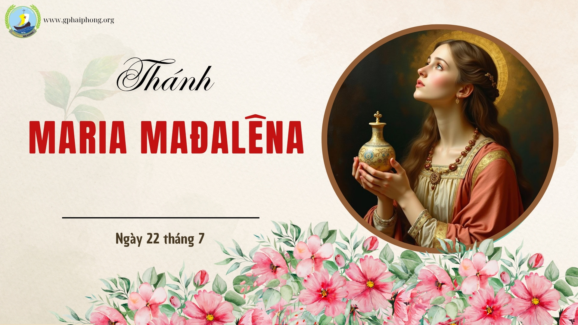Thánh Nữ Maria Mađalêna